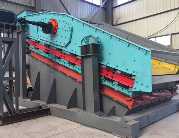 石灰?guī)r加工線用到全有板喂機、振動篩、放礦機